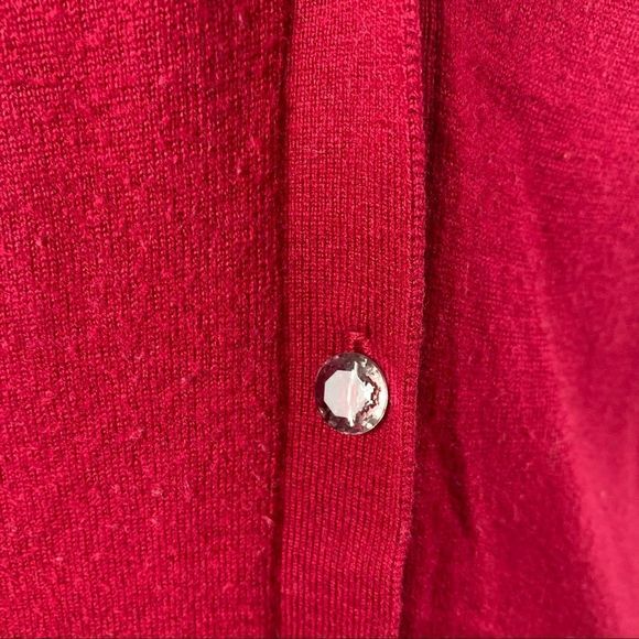 Express Rhinestone Button Cardigan Size Medium - Picture 6 of 9